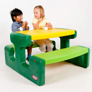 Alternative view of Large Picnic Table - Evergreen