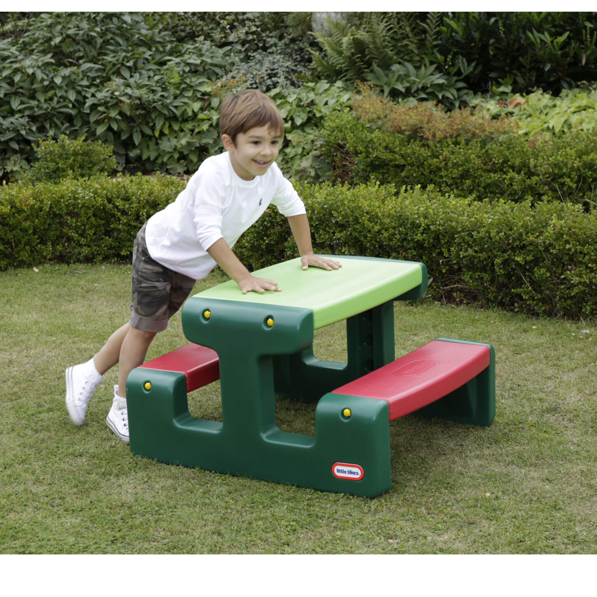 Junior Picnic Table - Evergreen - Image 4
