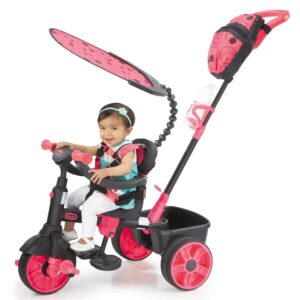 4-in-1 Trike Deluxe Edition - Neon Pink