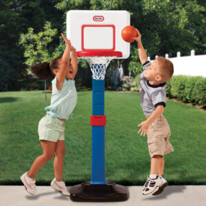 TotSports™ Easy Score™ Basketball Set - Square Backboard