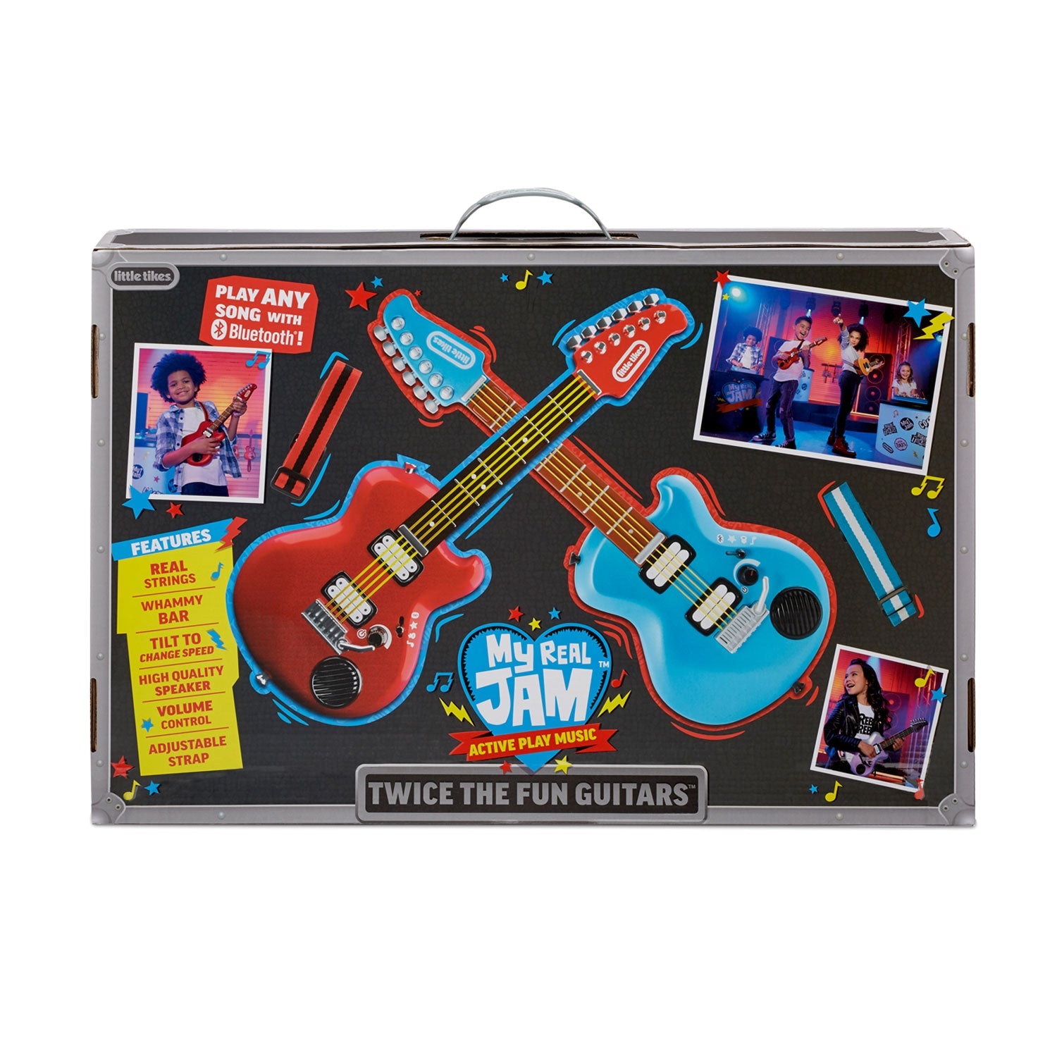 My Real Jam™ Twice the Fun Guitars - 2 Electric Guitars - Image 7